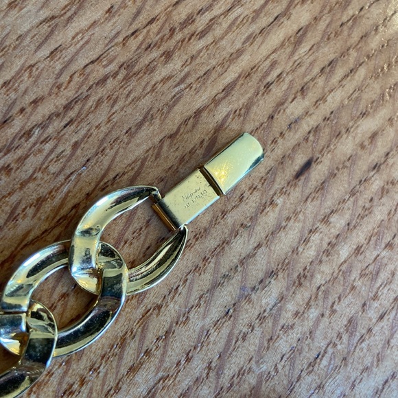 Napier Patented Gold Chain Earring Set - Picture 8 of 8